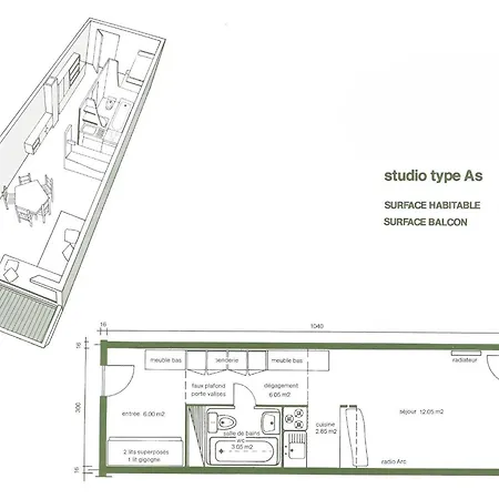 Arc 1800 Charvet Au Pied Pierra Menta Apartment